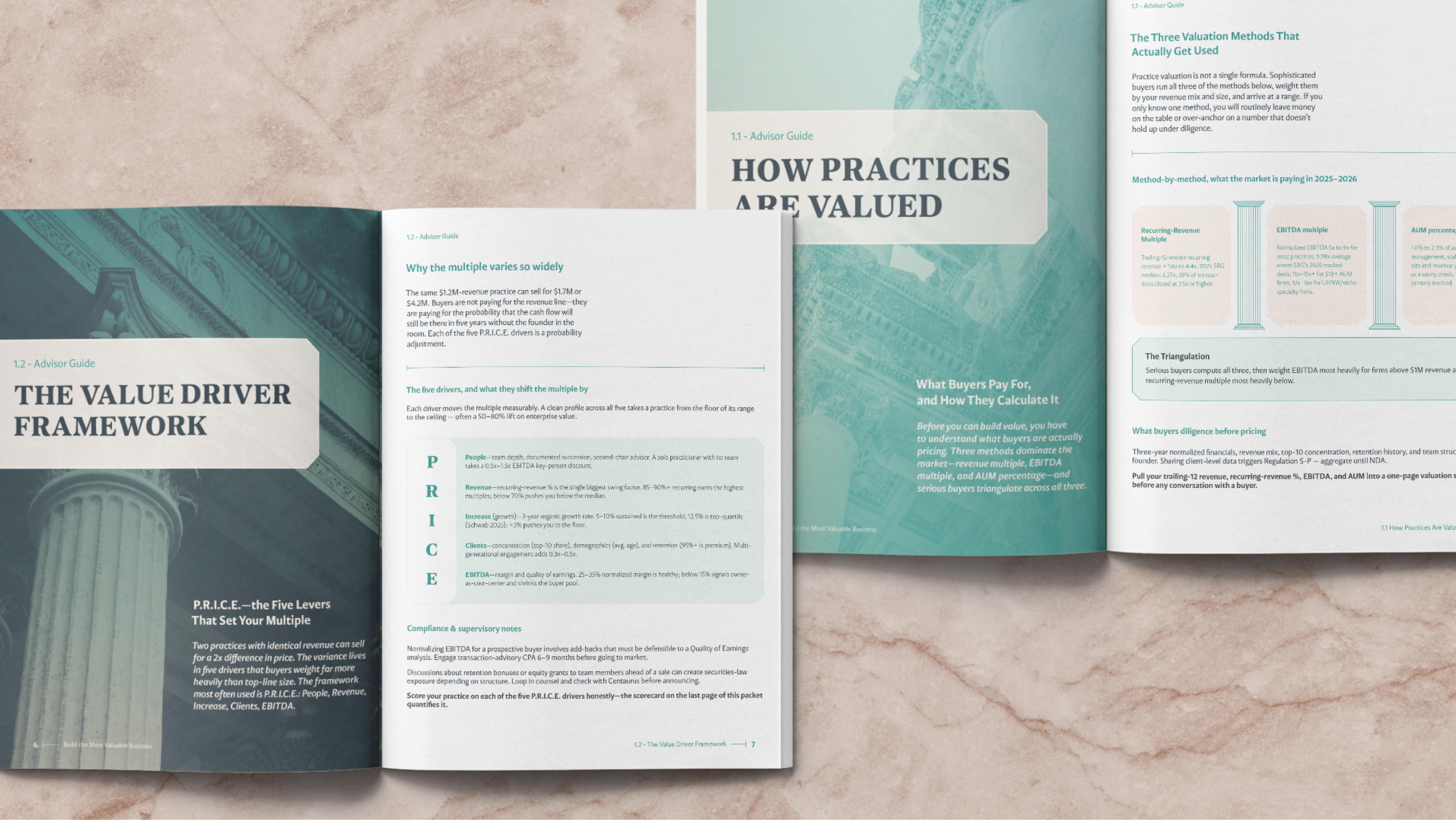 Advisor booklets