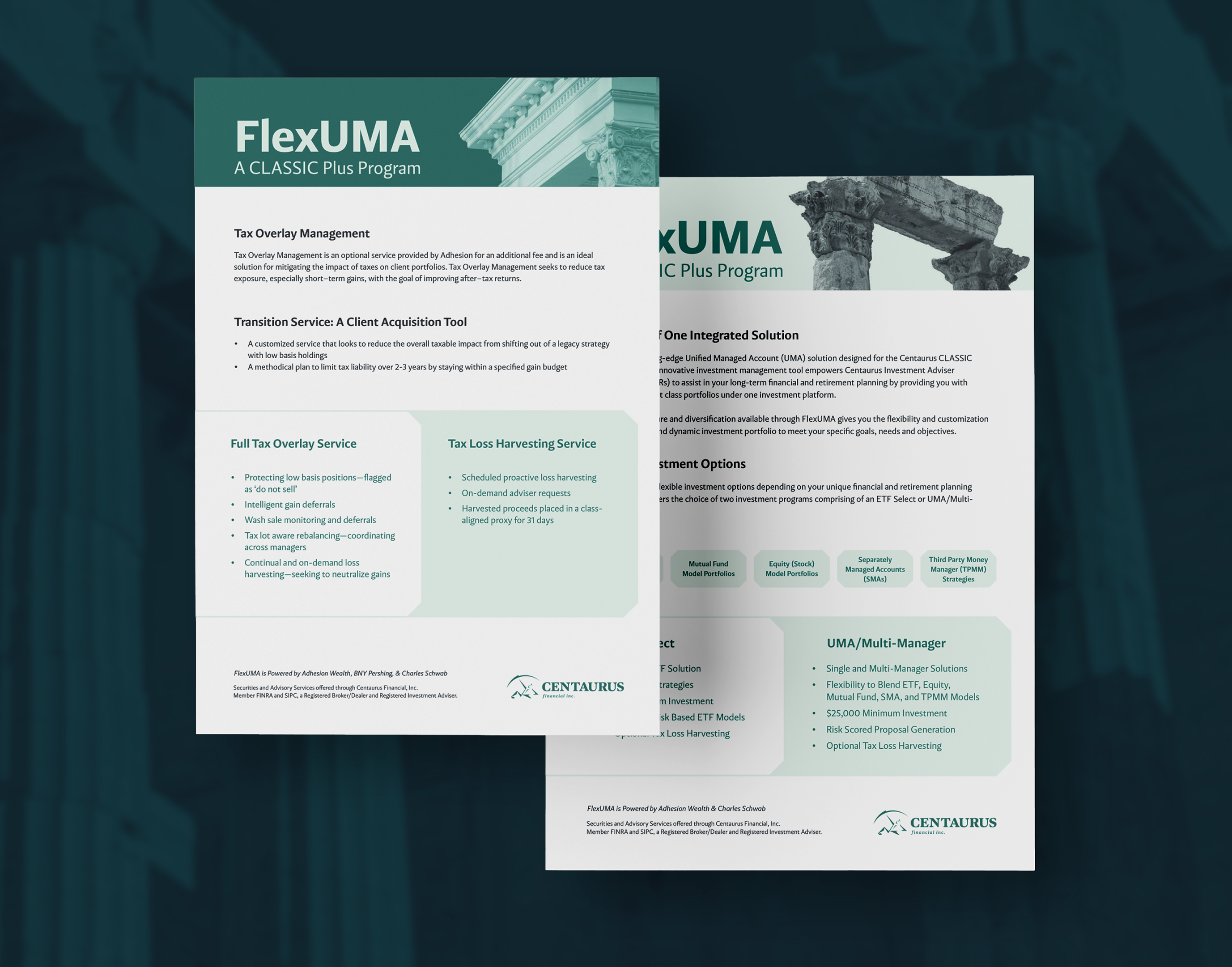 FlexUMA one sheets